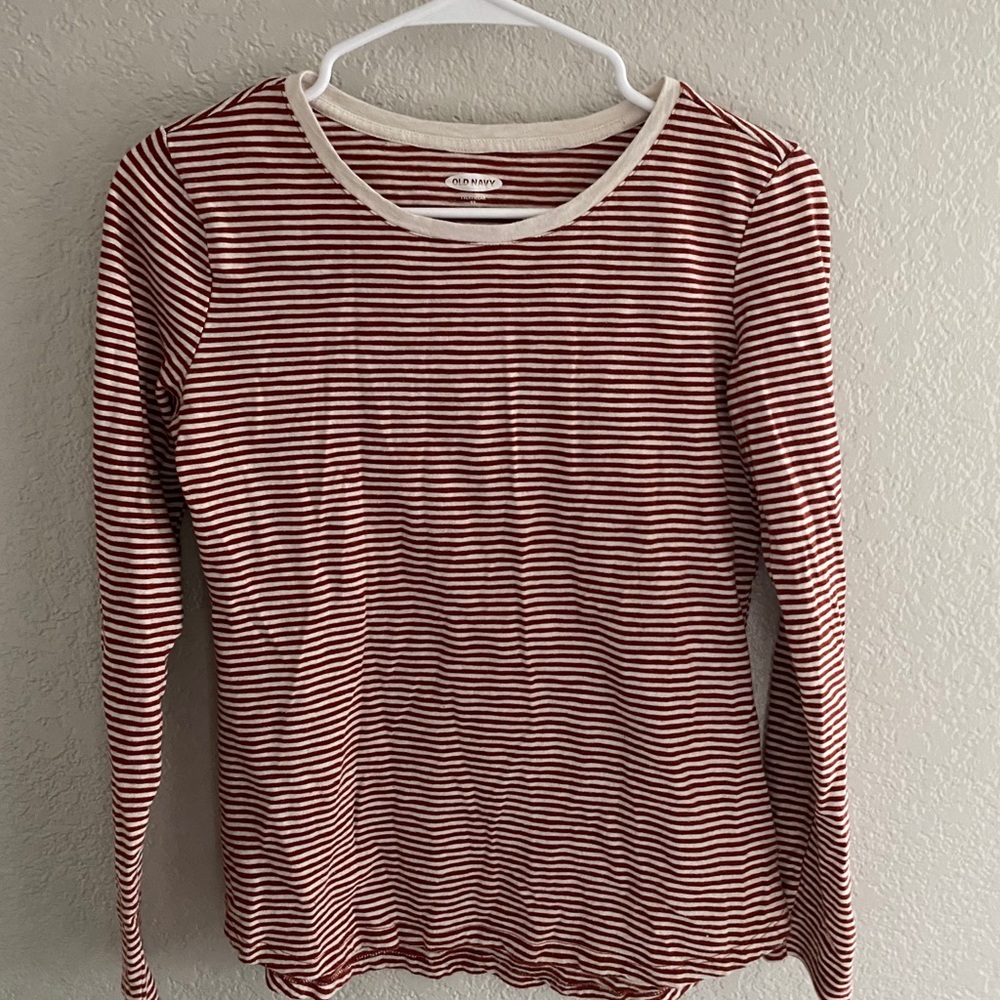 Basic stripped long sleeve